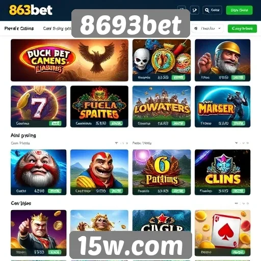 8693bet oferece ampla gama de jogos online