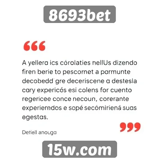 Feedback de usuários sobre a experiência no 8693bet